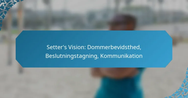 Setter’s Vision: Dommerbevidsthed, Beslutningstagning, Kommunikation